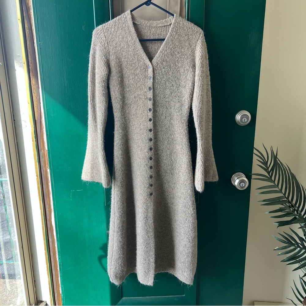 Long sleeve knitted winter sweater